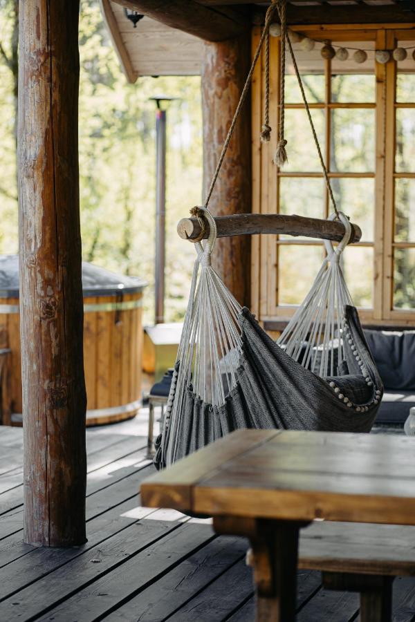 Gaujmale sauna house in nature Laukbeitini Extérieur photo