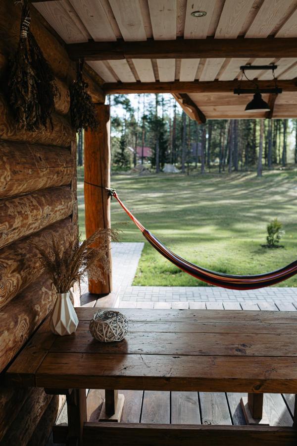 Gaujmale sauna house in nature Laukbeitini Extérieur photo