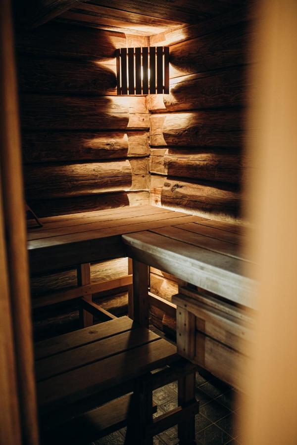 Gaujmale sauna house in nature Laukbeitini Extérieur photo