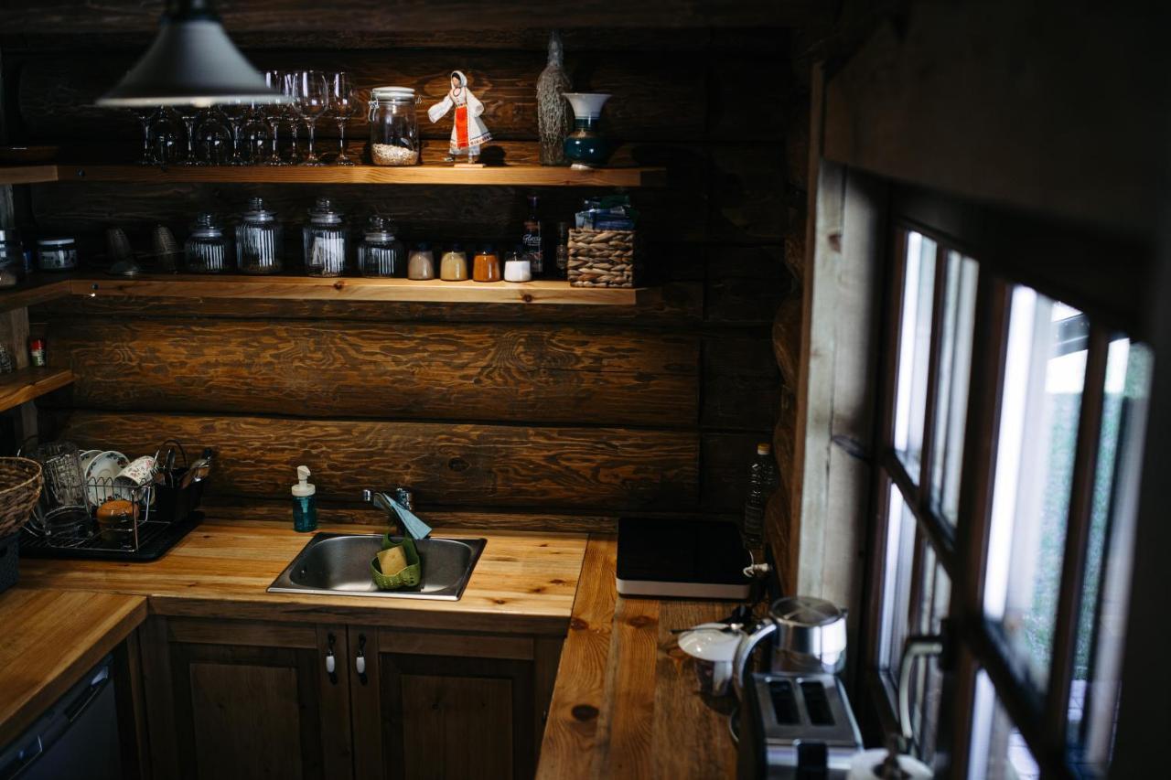 Gaujmale sauna house in nature Laukbeitini Extérieur photo